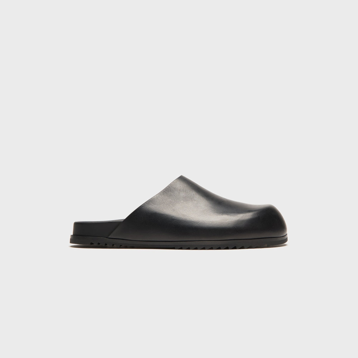 Rick Owens Black Temple Mule Granola Loafers – Pelle Black Main image