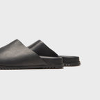 Rick Owens Black Temple Mule Granola Loafers – Pelle Black