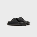 Rick Owens Black Temple Mule Granola Loafers – Pelle Black