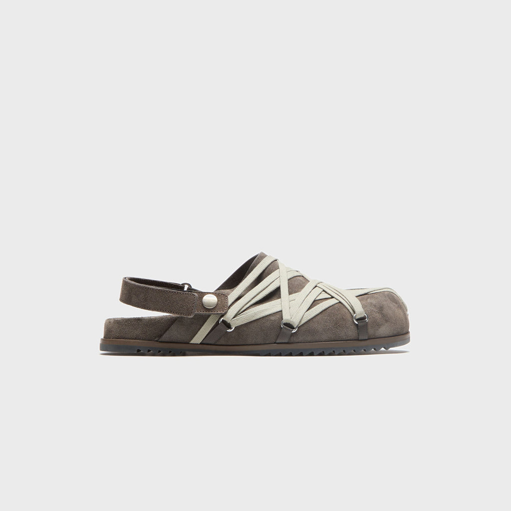 Rick Owens Megalace Mules – Granola Dust