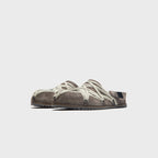 Rick Owens Megalace Mules – Granola Dust