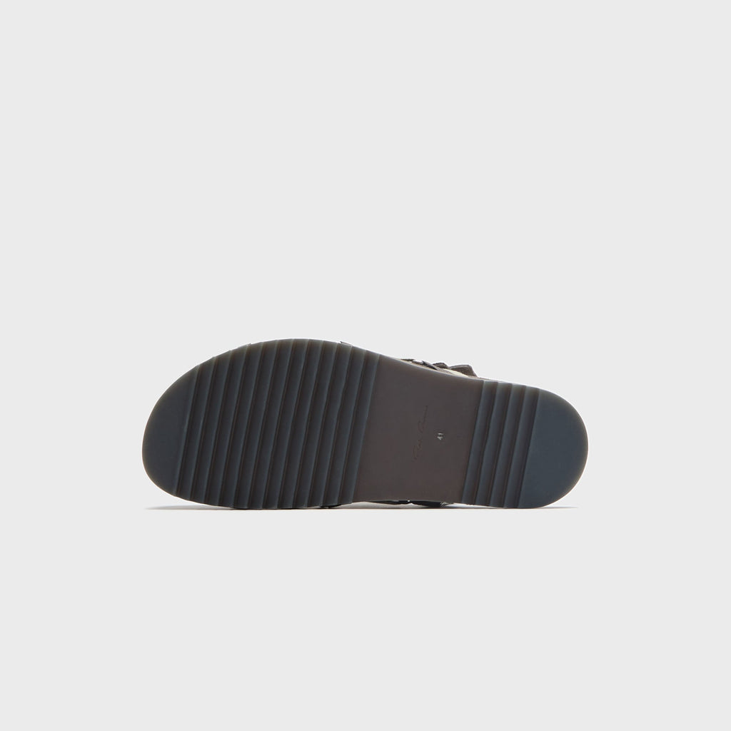 Rick Owens Megalace Mules – Granola Dust
