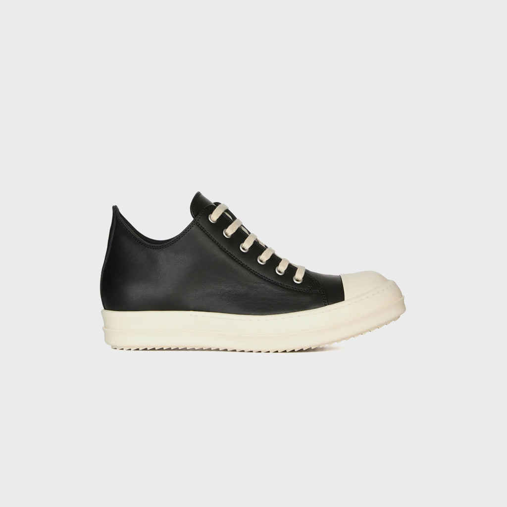 Rick Owens Low Sneaks – Grease / Milk