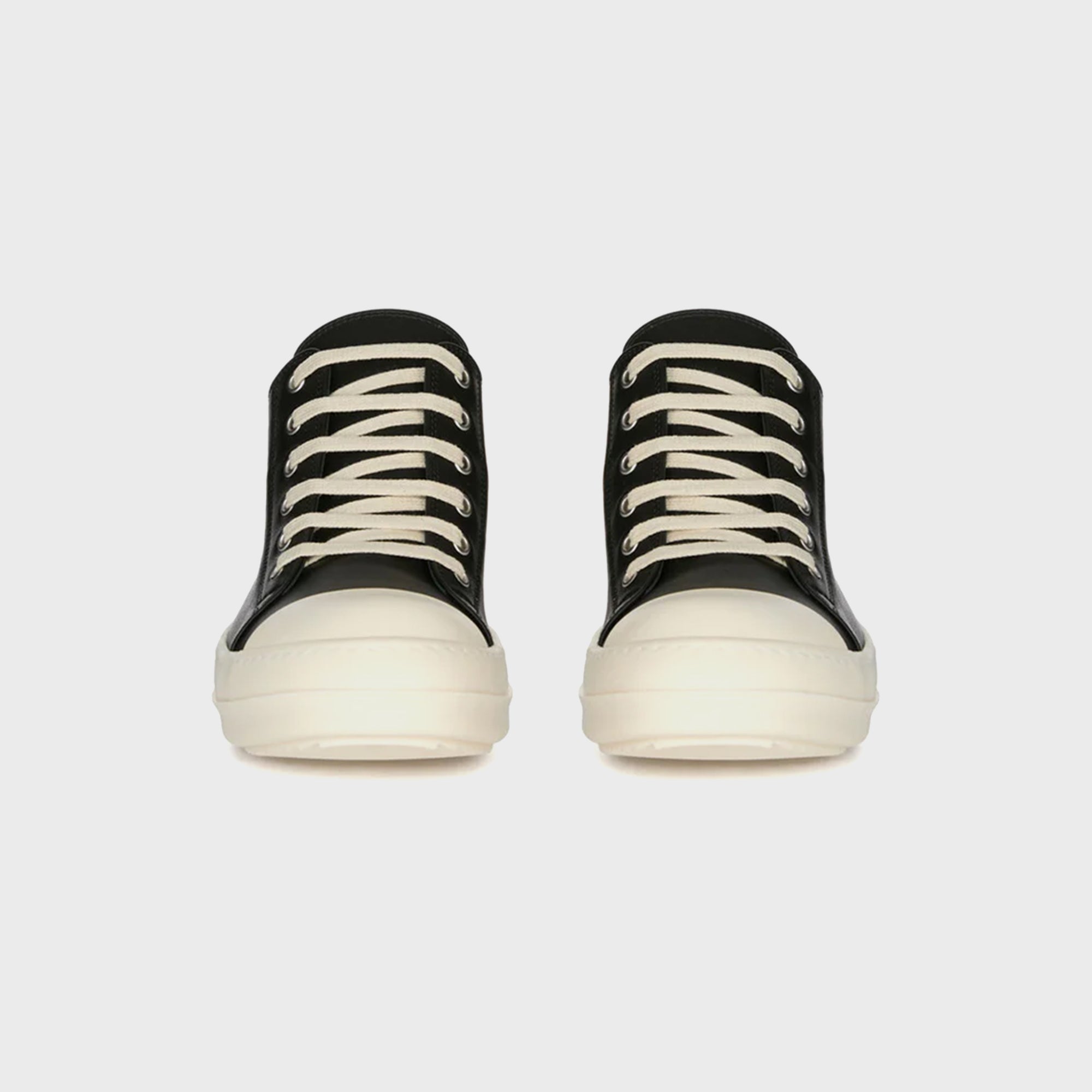 Rick Owens Low Sneaks – Grease / Milk Secondary image