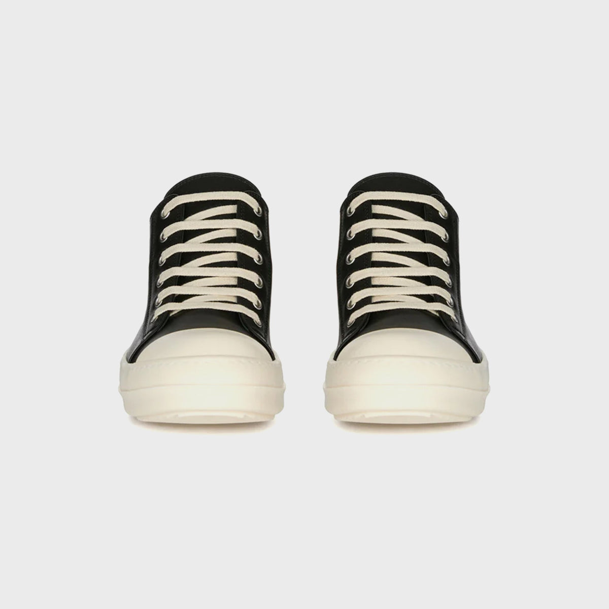 Rick Owens Low Sneaks – Grease / Milk