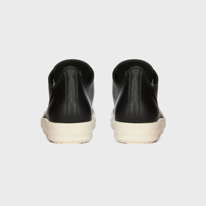 Rick Owens SS26 Temple Low Sneaks - Black / Milk