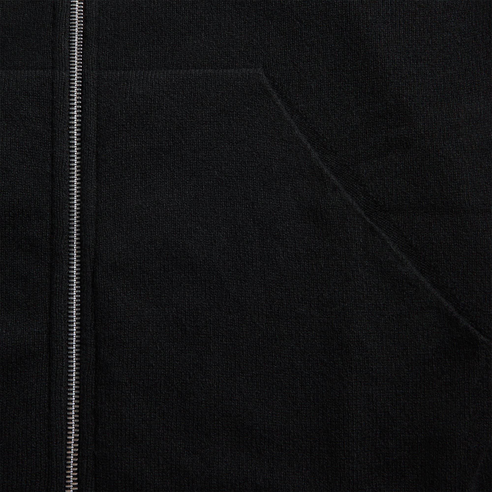 Rick Owens Zipped Hoodie - Black
