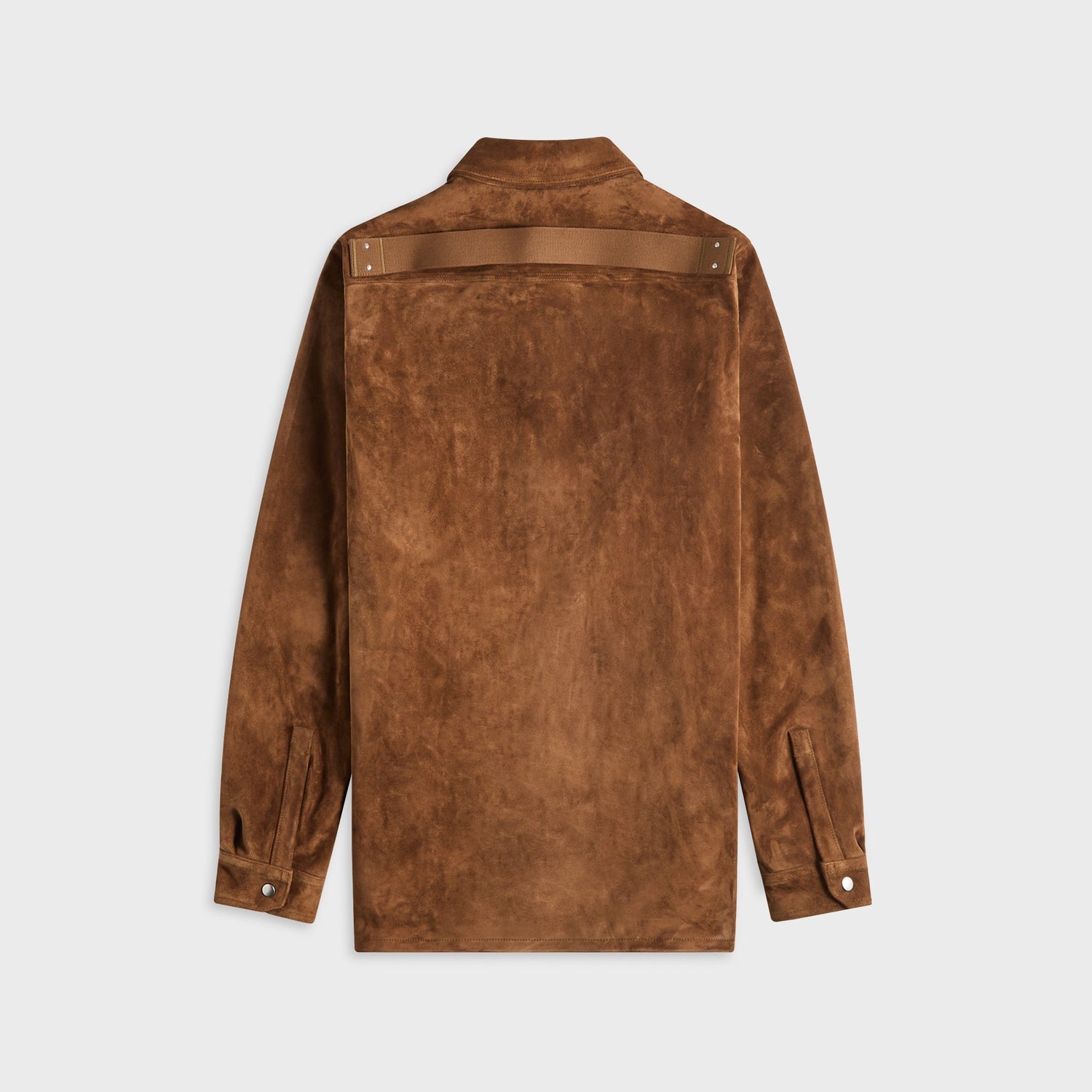 Rick Owens Pelle Outershirt - Chestnut