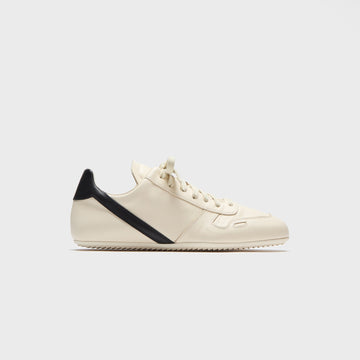 Rick Owens Concordians Minimal Sneaks – Milk / Black / Milk