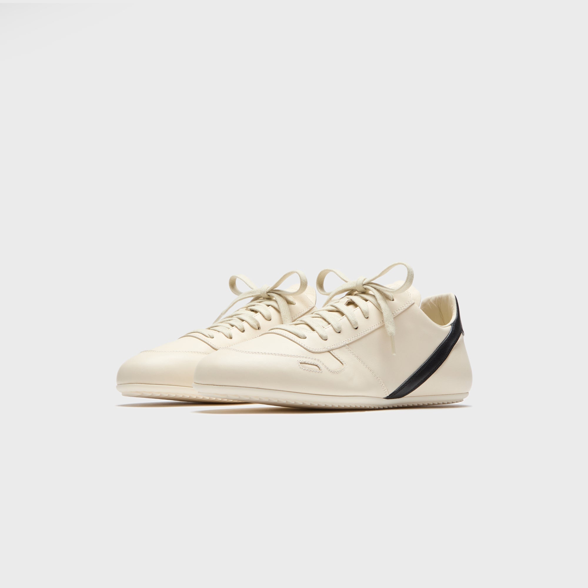 Rick Owens Concordians Minimal Sneaks – Milk / Black / Milk Secondary image