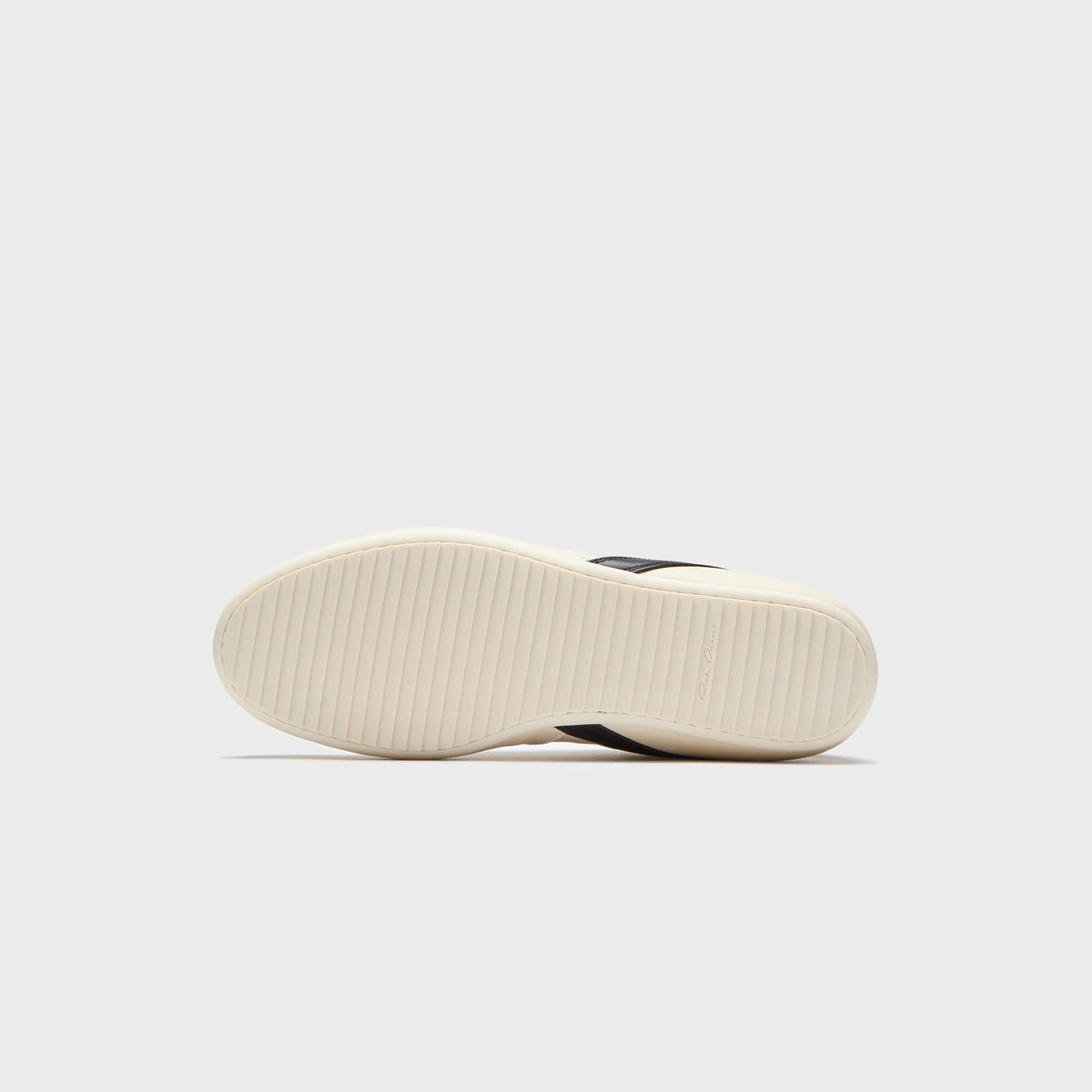 Rick Owens Concordians Minimal Sneaks – Milk / Black / Milk