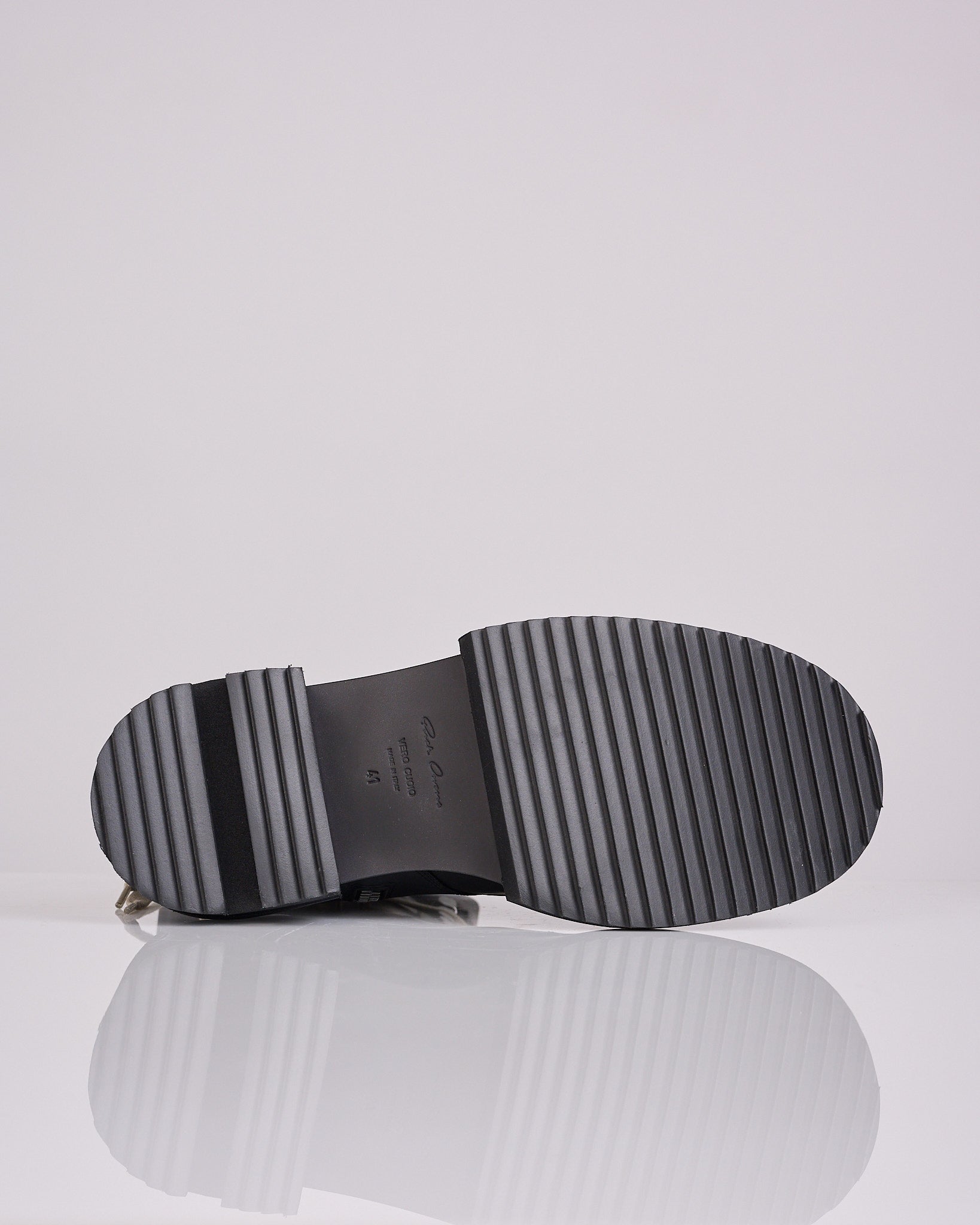 Rick Owens Army Gabe Boot LOO Leather Black