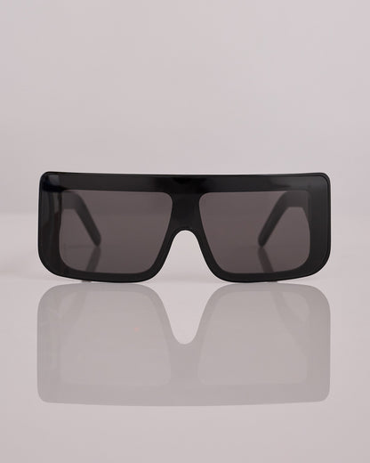 Rick Owens Documenta Temple Sunglass Black Black