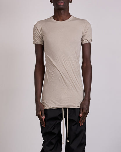 Rick Owens Double T-Shirt UC Unstable Cotton Pearl