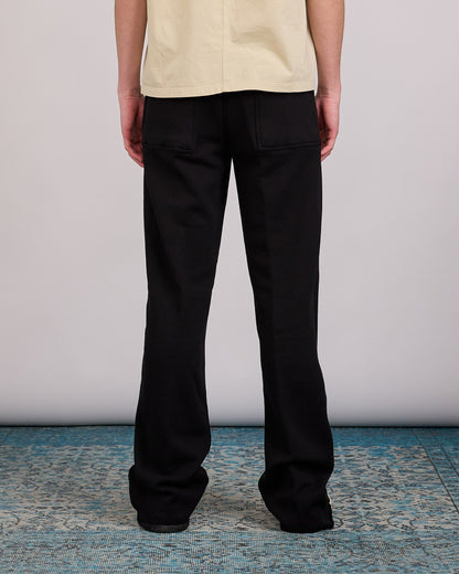 Rick Owens Drawstring Dietrich Pant Nep Terry Jersey Black