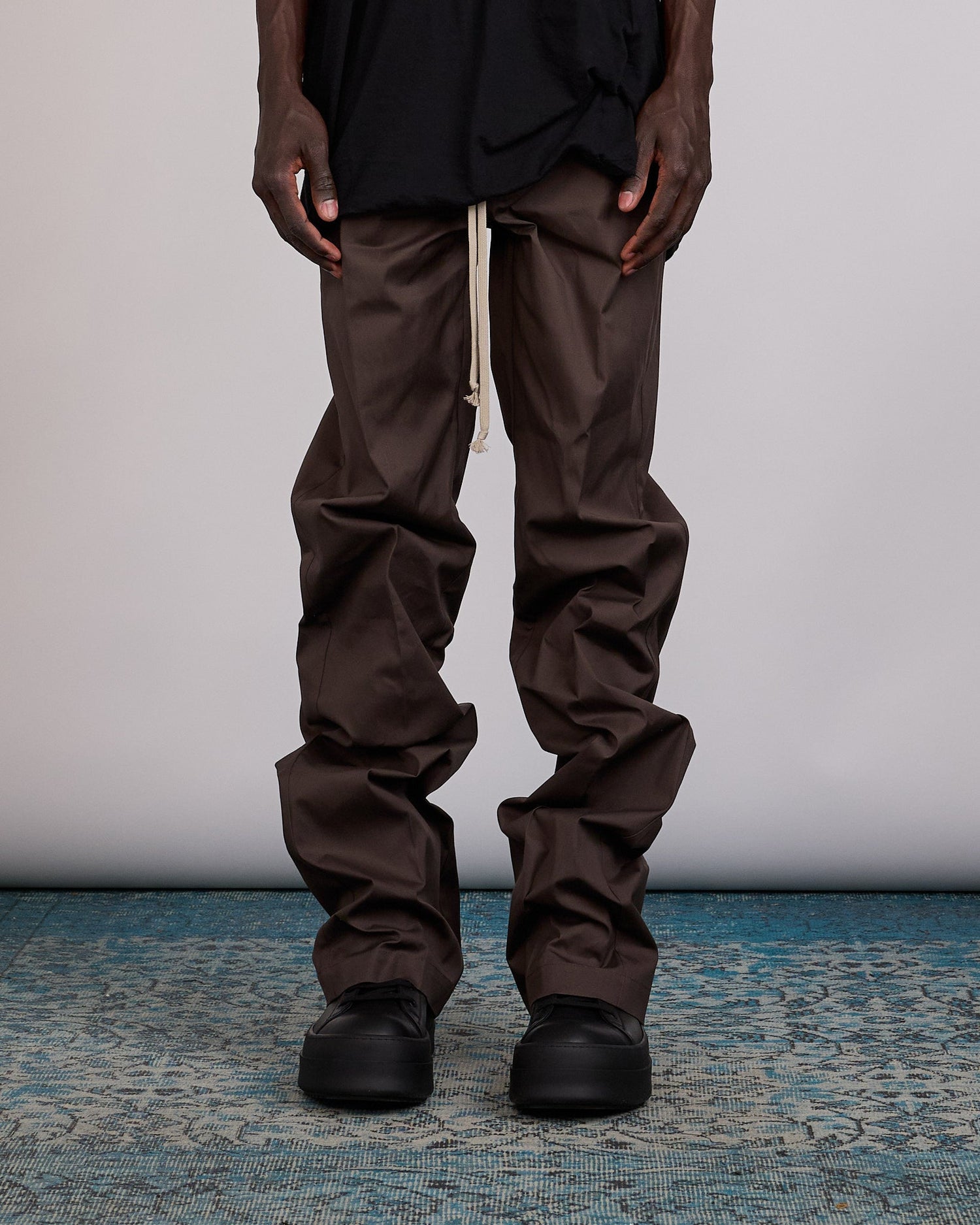 Rick Owens Drawstring Dietrich Pant TE Dark Dust