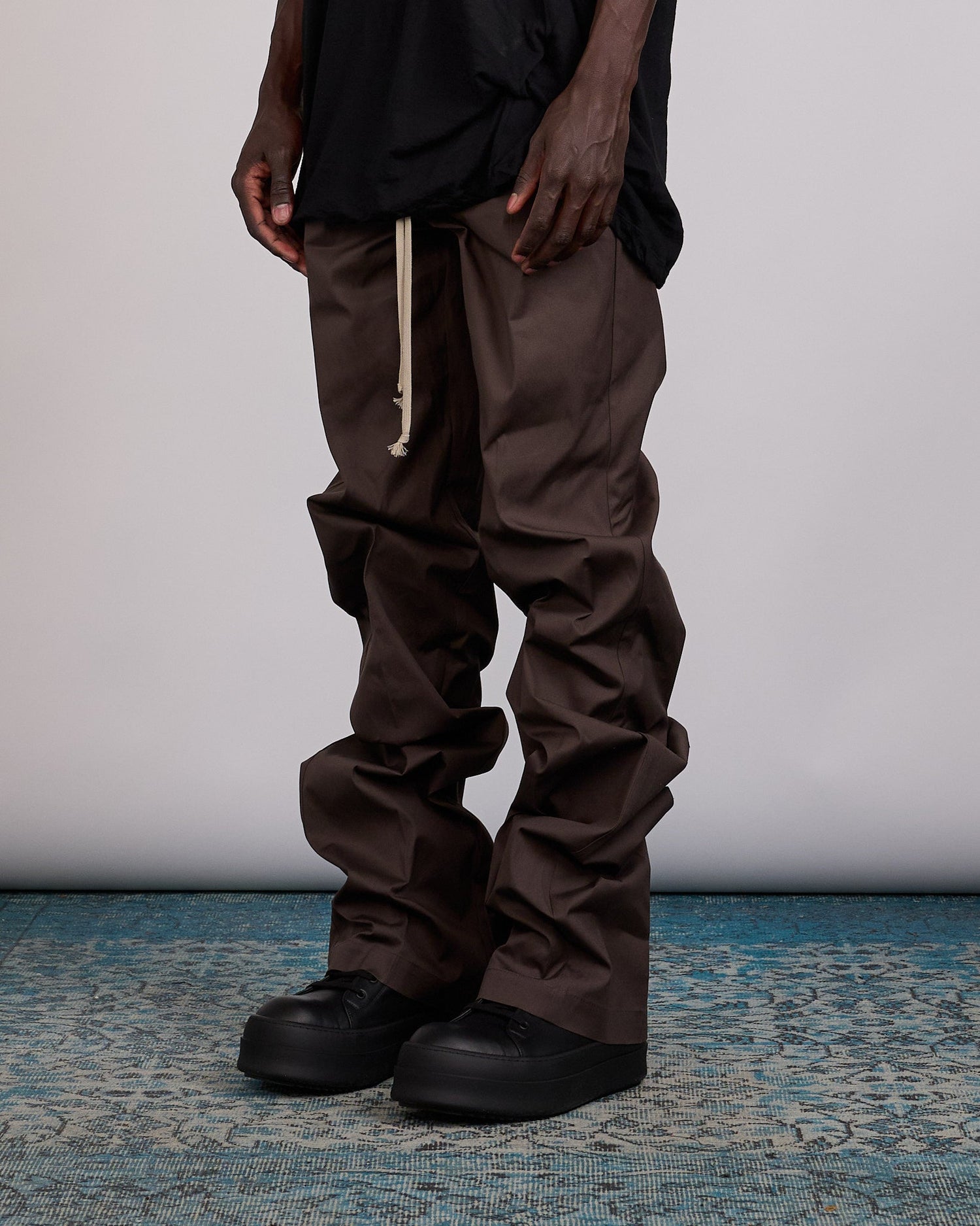 Rick Owens Drawstring Dietrich Pant TE Dark Dust