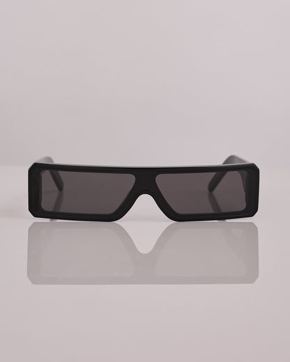Rick Owens Gethshades Temple Sunglass Black Black