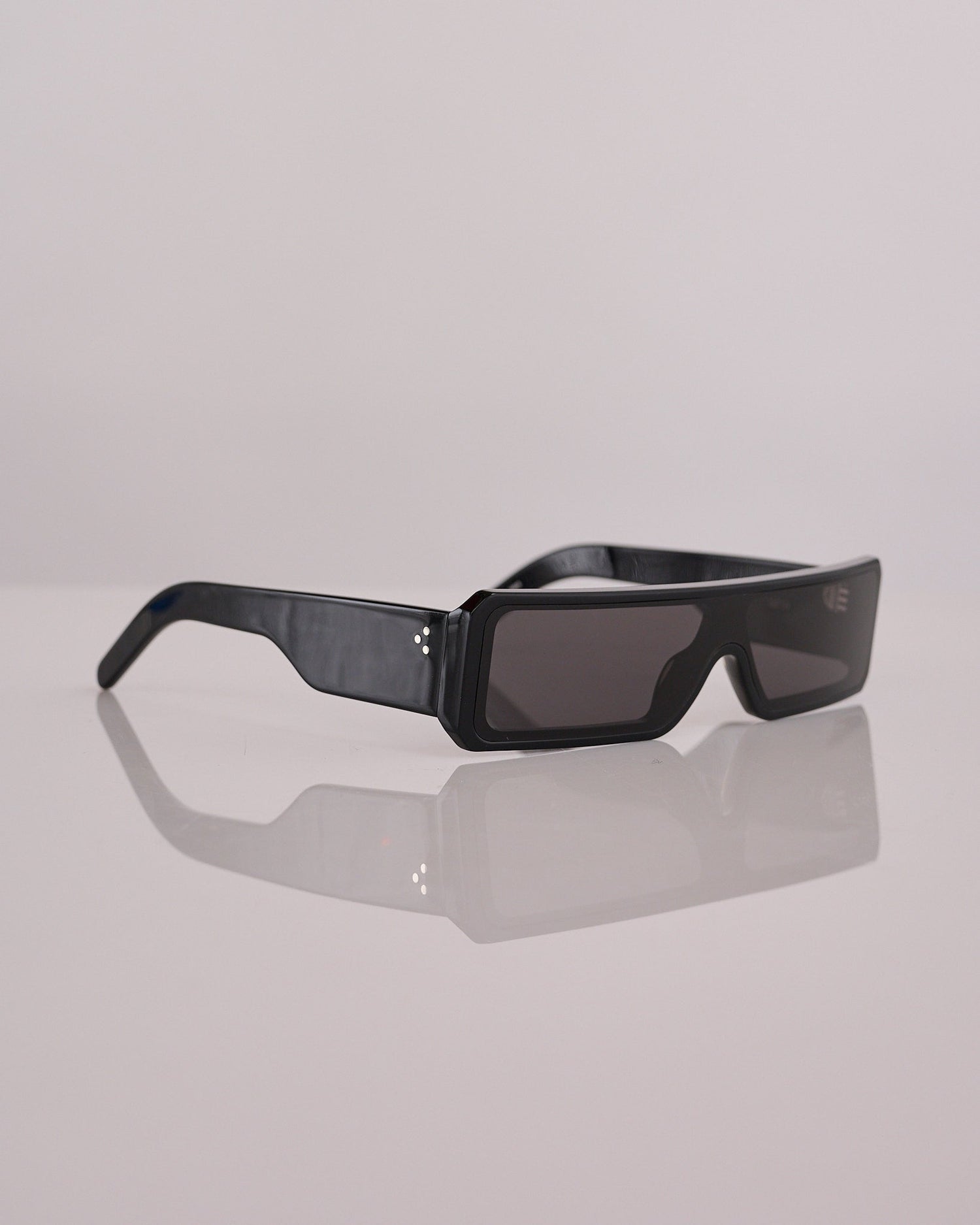 Rick Owens Gethshades Temple Sunglass Black Black