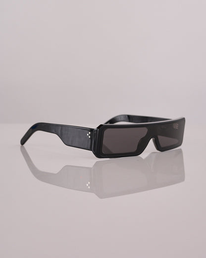 Rick Owens Gethshades Temple Sunglass Black Black