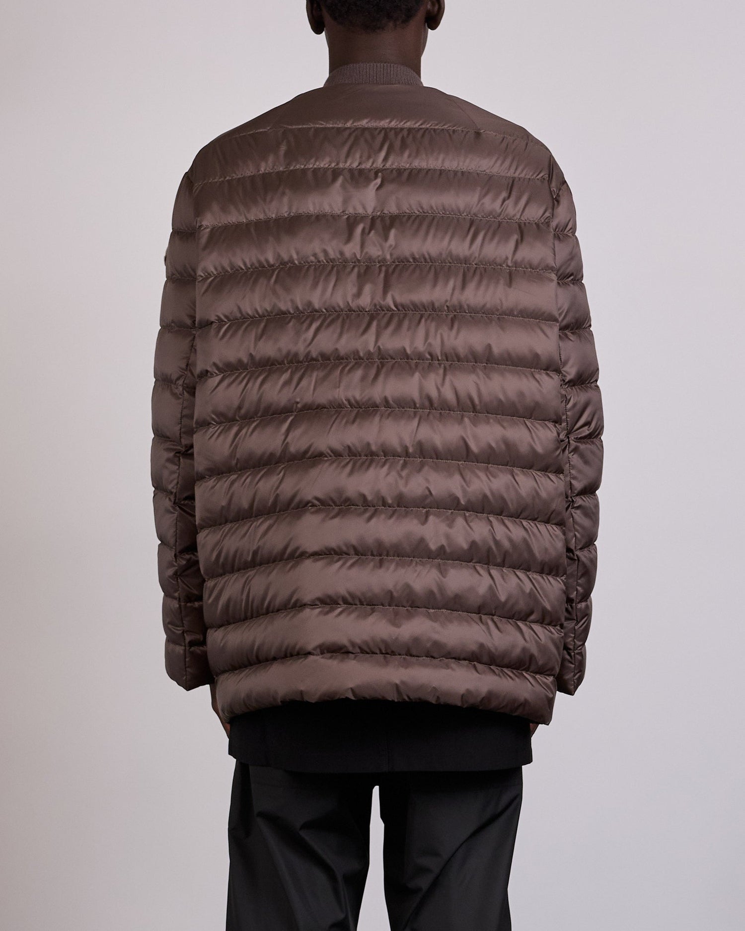 Rick Owens x Moncler Flight Parka Lightweight Duvet Dark Dust