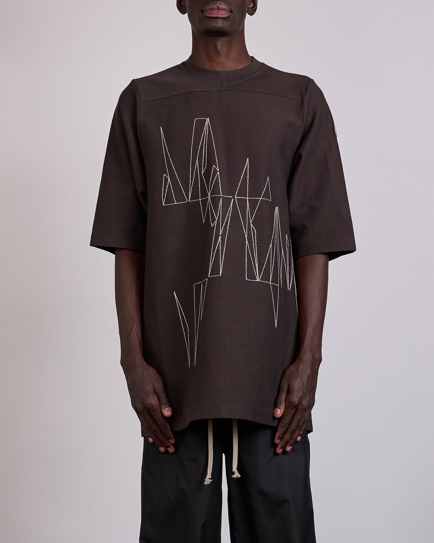 Rick Owens x Moncler Geocamo Jumbo T-Shirt Dark Dust