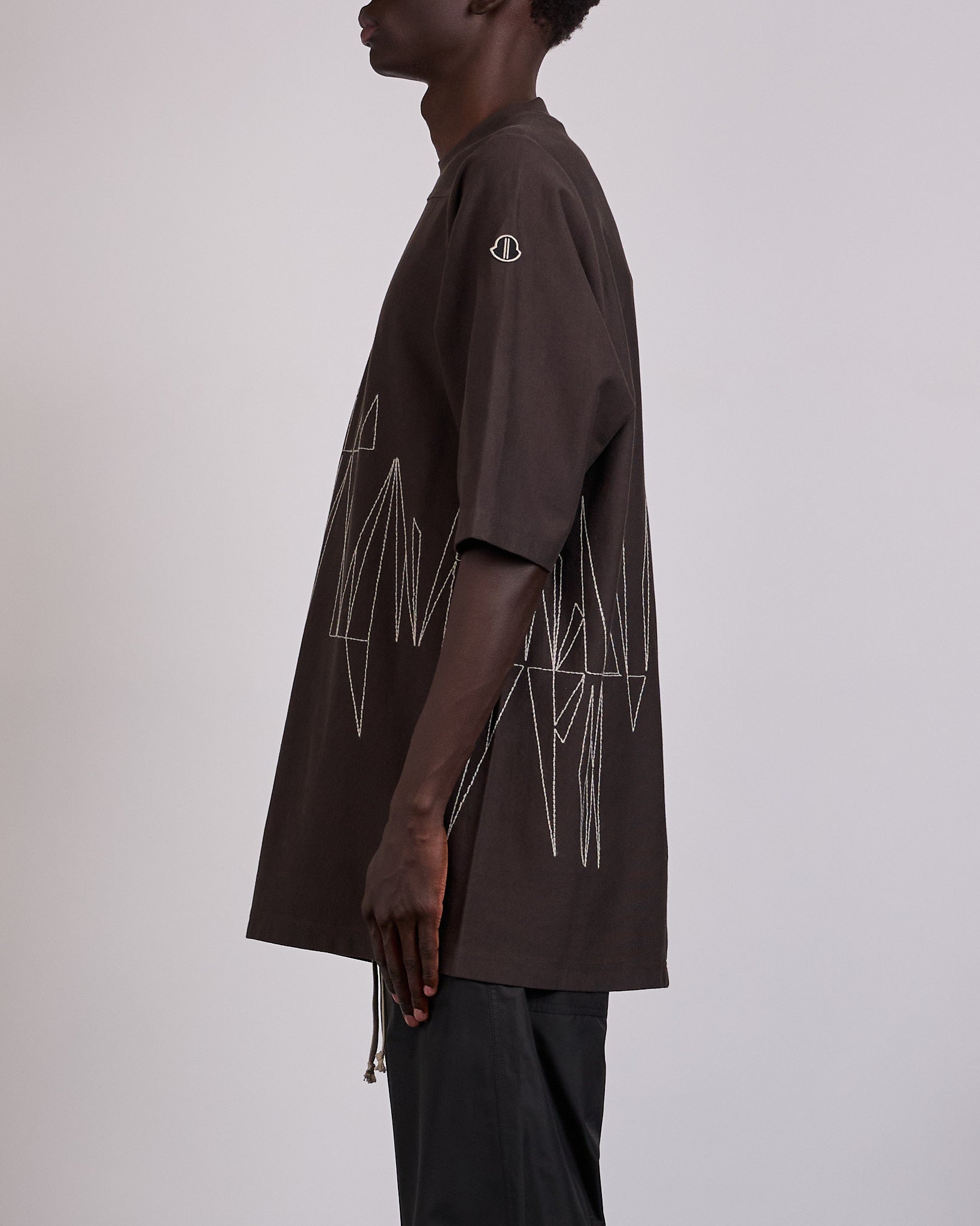Rick Owens x Moncler Geocamo Jumbo T-Shirt Dark Dust