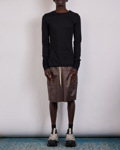 Rick Owens x Moncler Girder Jersery Long Sleeve T-Shirt Black