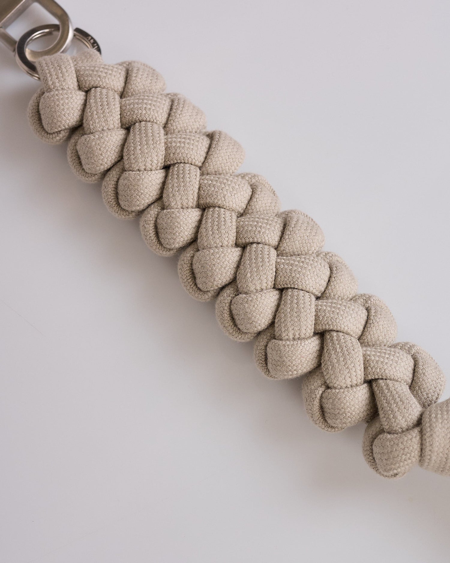 Rick Owens x Moncler Hiking Rope Keyring Cotton Cord Pearl