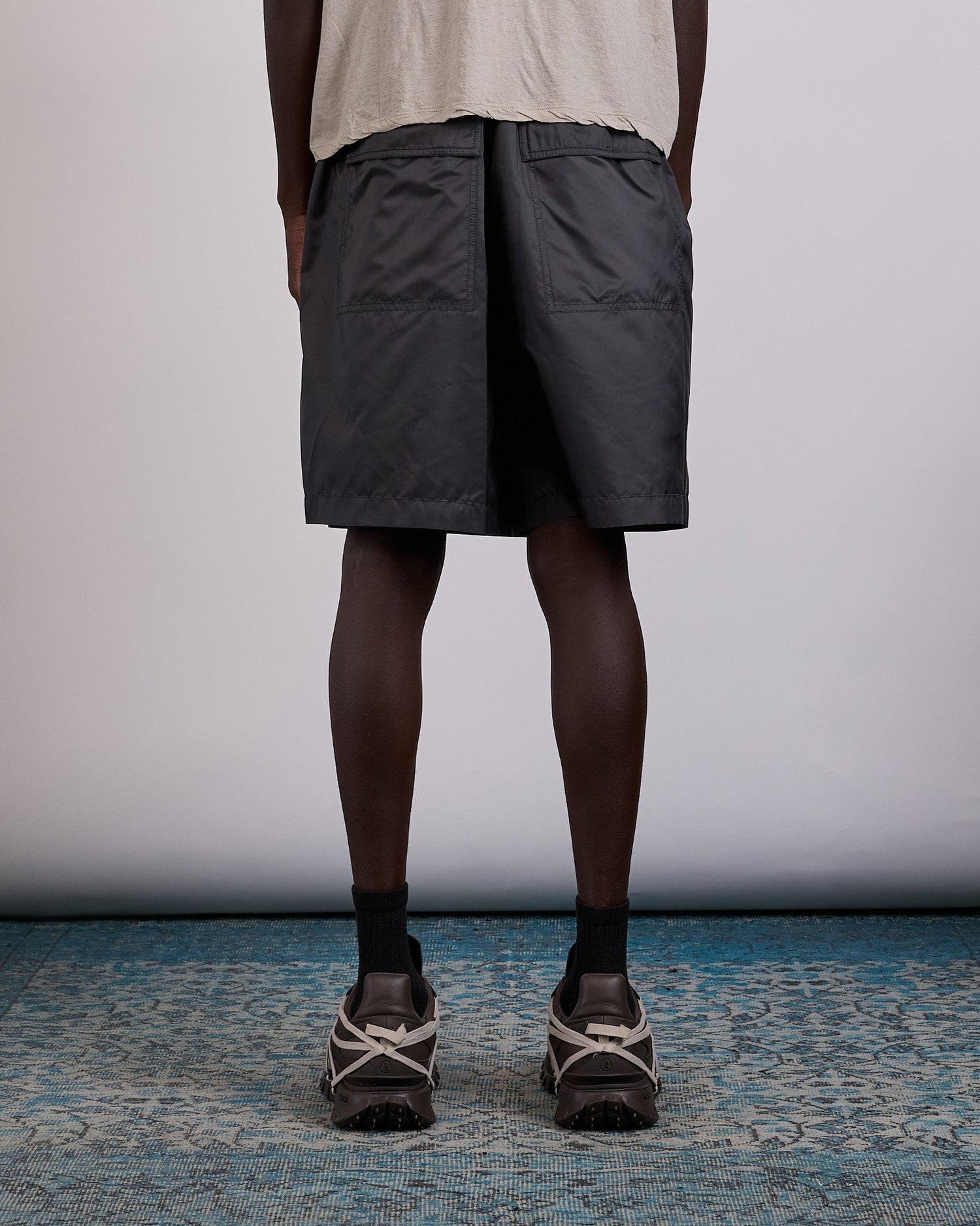 Rick Owens x Moncler Kiltshorts Short Black