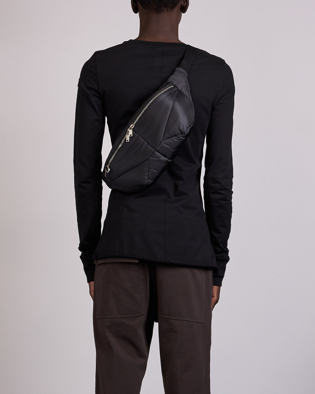 Rick Owens x Moncler Lightweight Duvet Bumbag Black