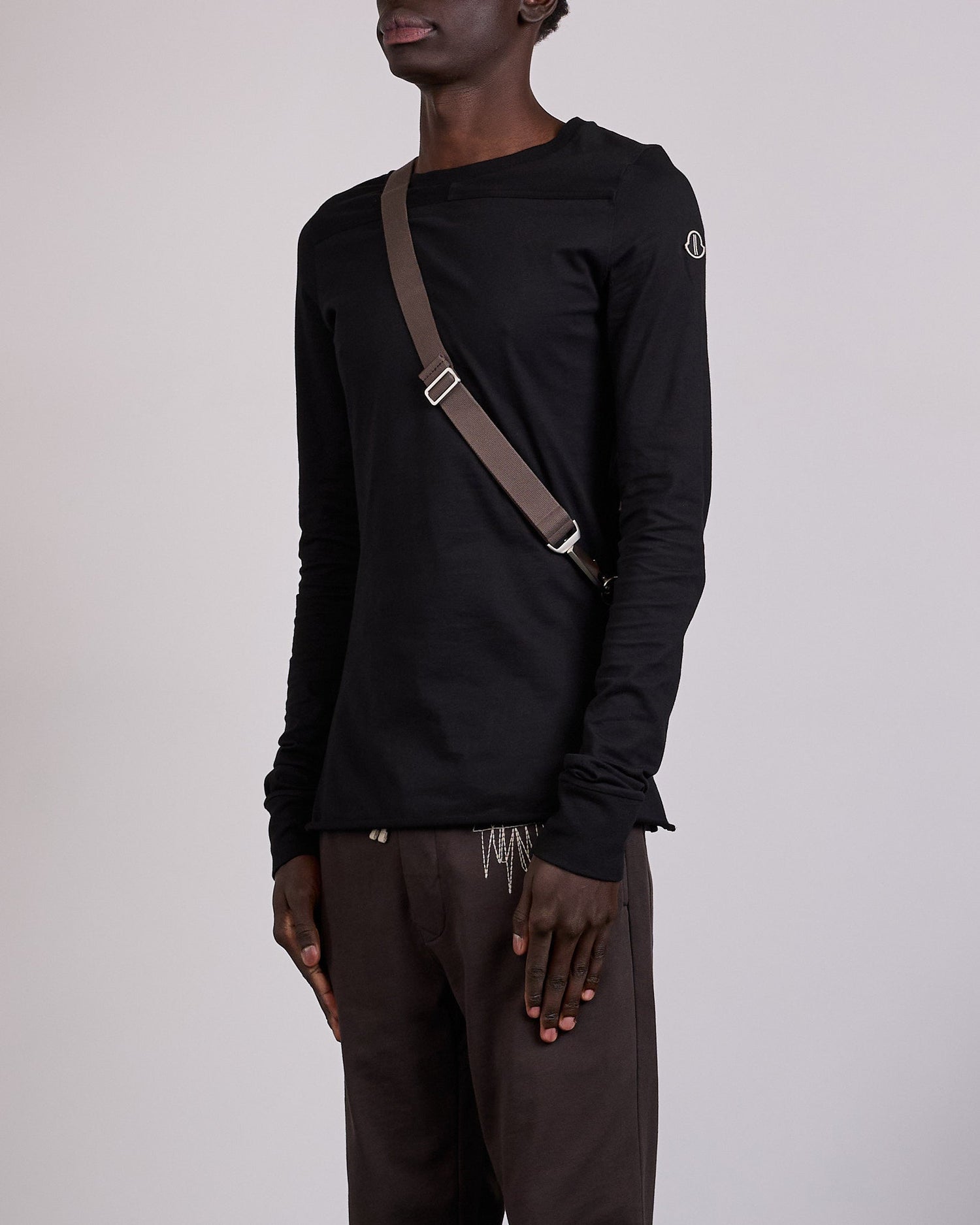 Rick Owens x Moncler Lightweight Duvet Bumbag Dark Dust