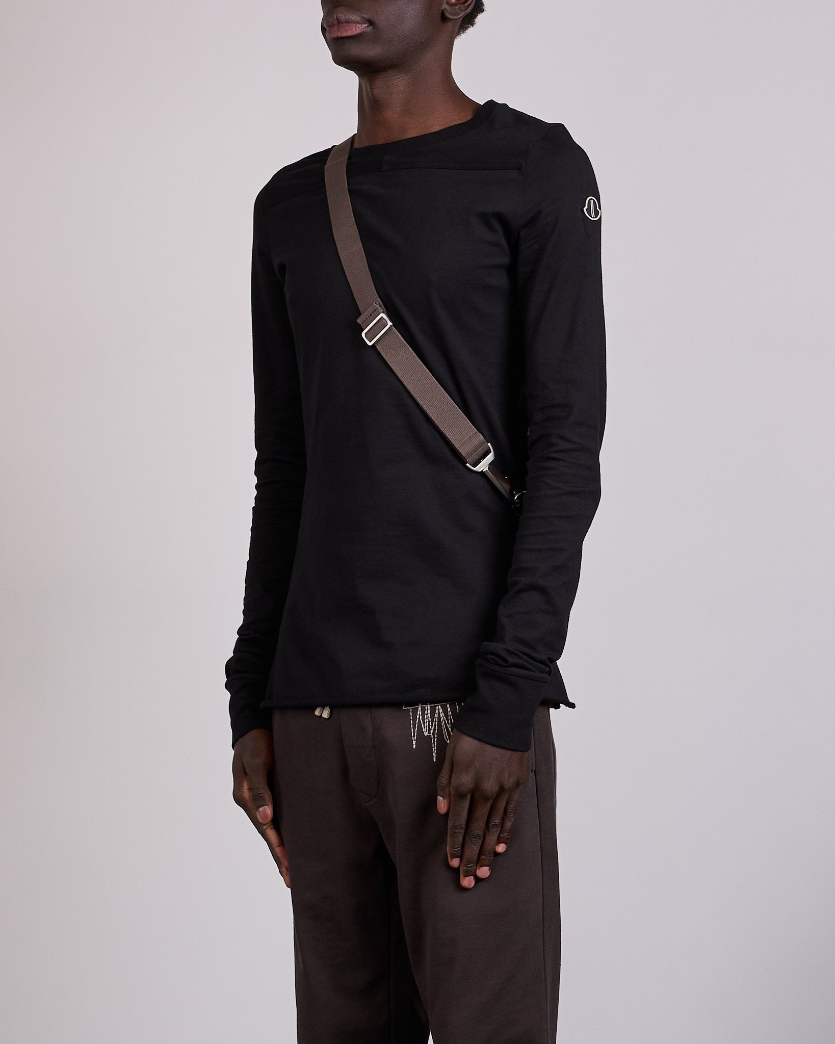 Rick Owens x Moncler Lightweight Duvet Bumbag Dark Dust