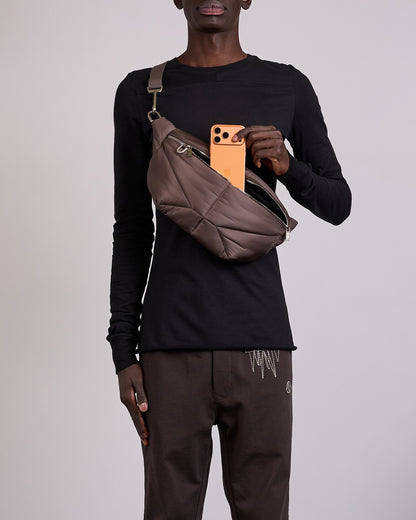 Rick Owens x Moncler Lightweight Duvet Bumbag Dark Dust