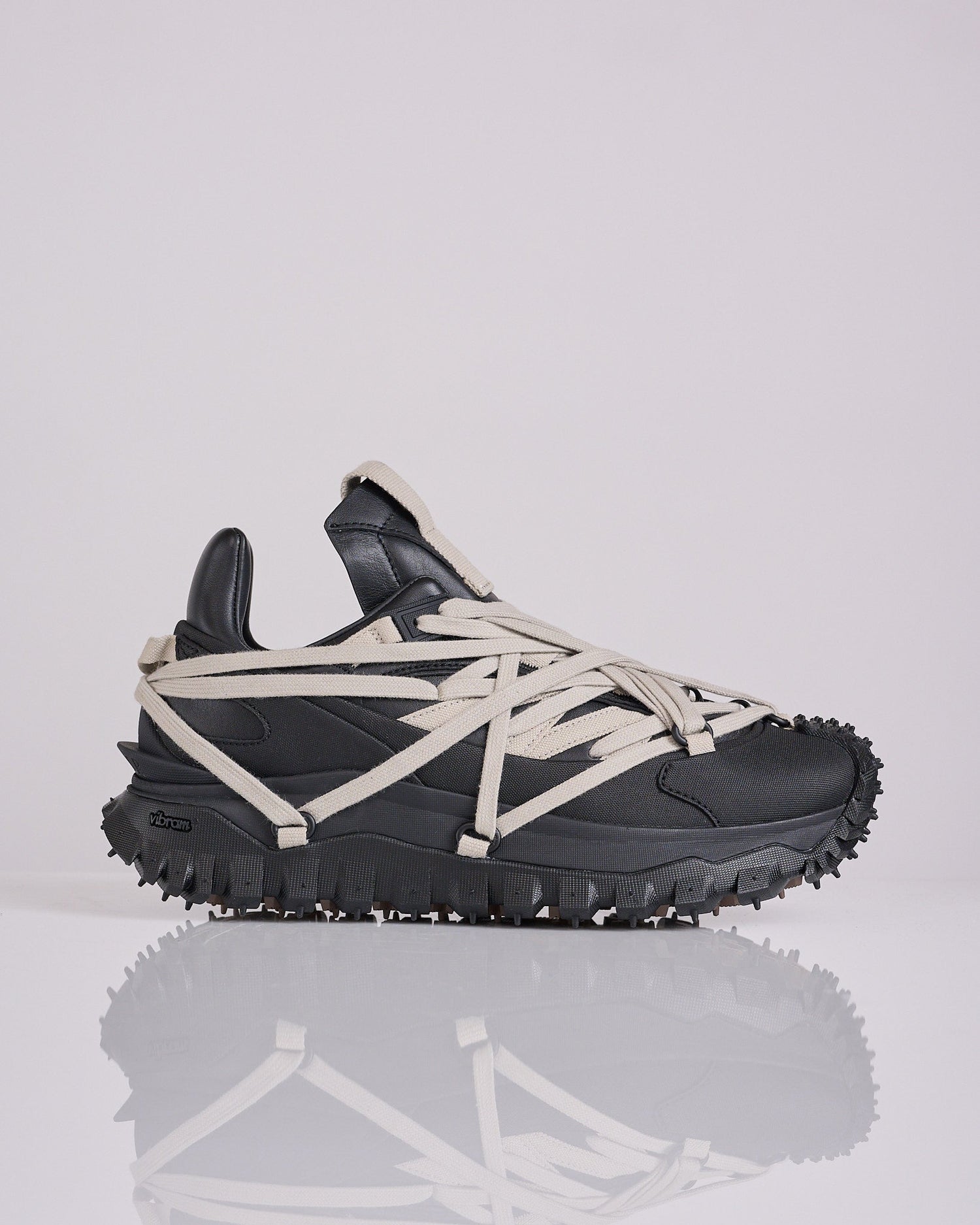 Rick Owens x Moncler Megalace Trailgrip Sneaker Black
