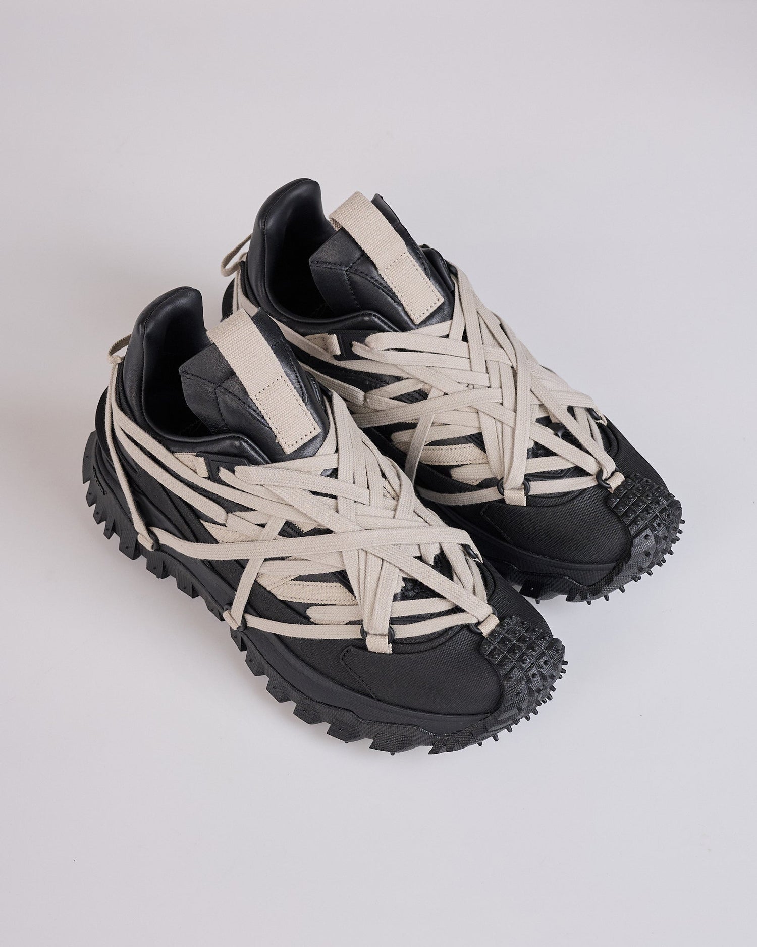 Rick Owens x Moncler Megalace Trailgrip Sneaker Black