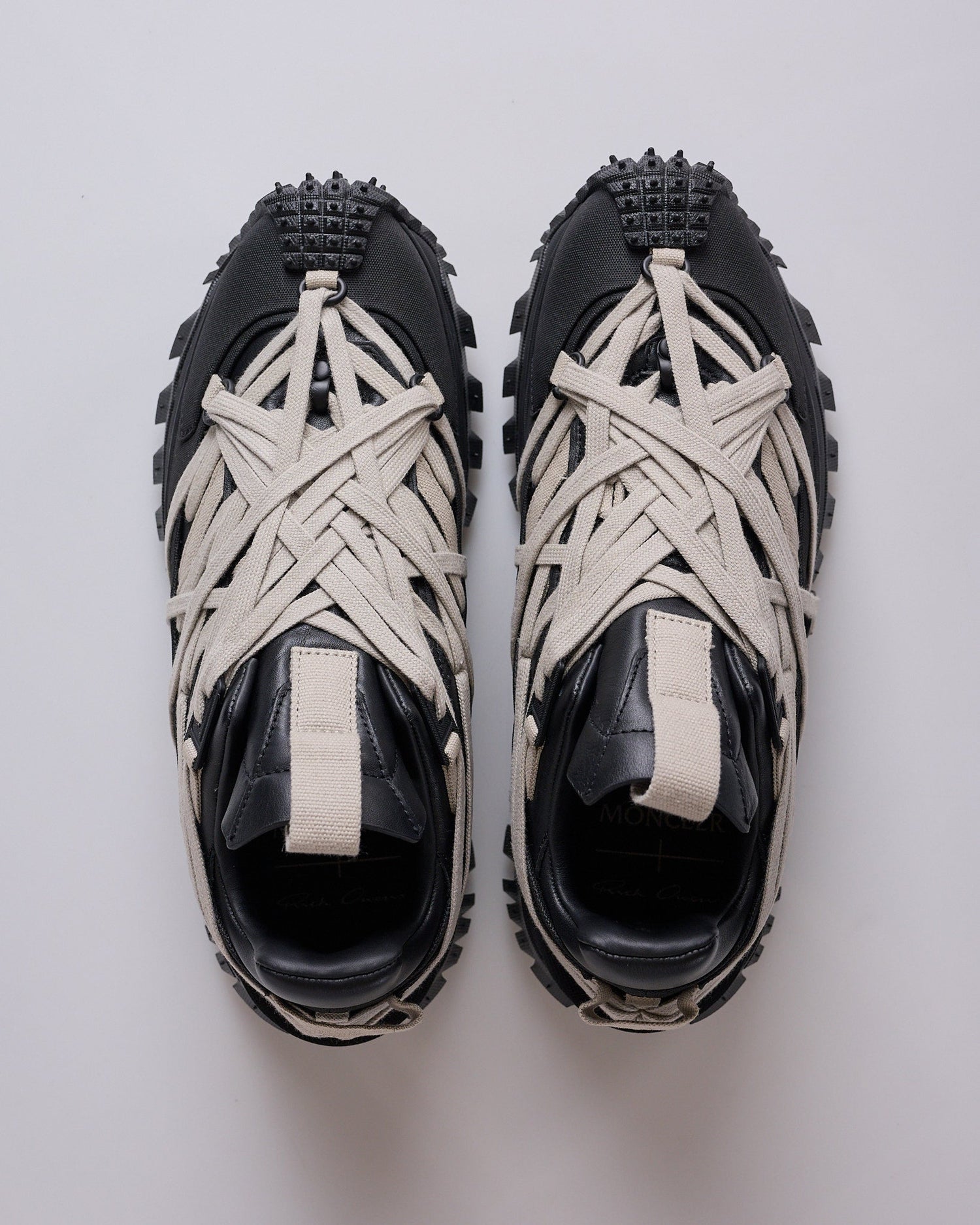 Rick Owens x Moncler Megalace Trailgrip Sneaker Black