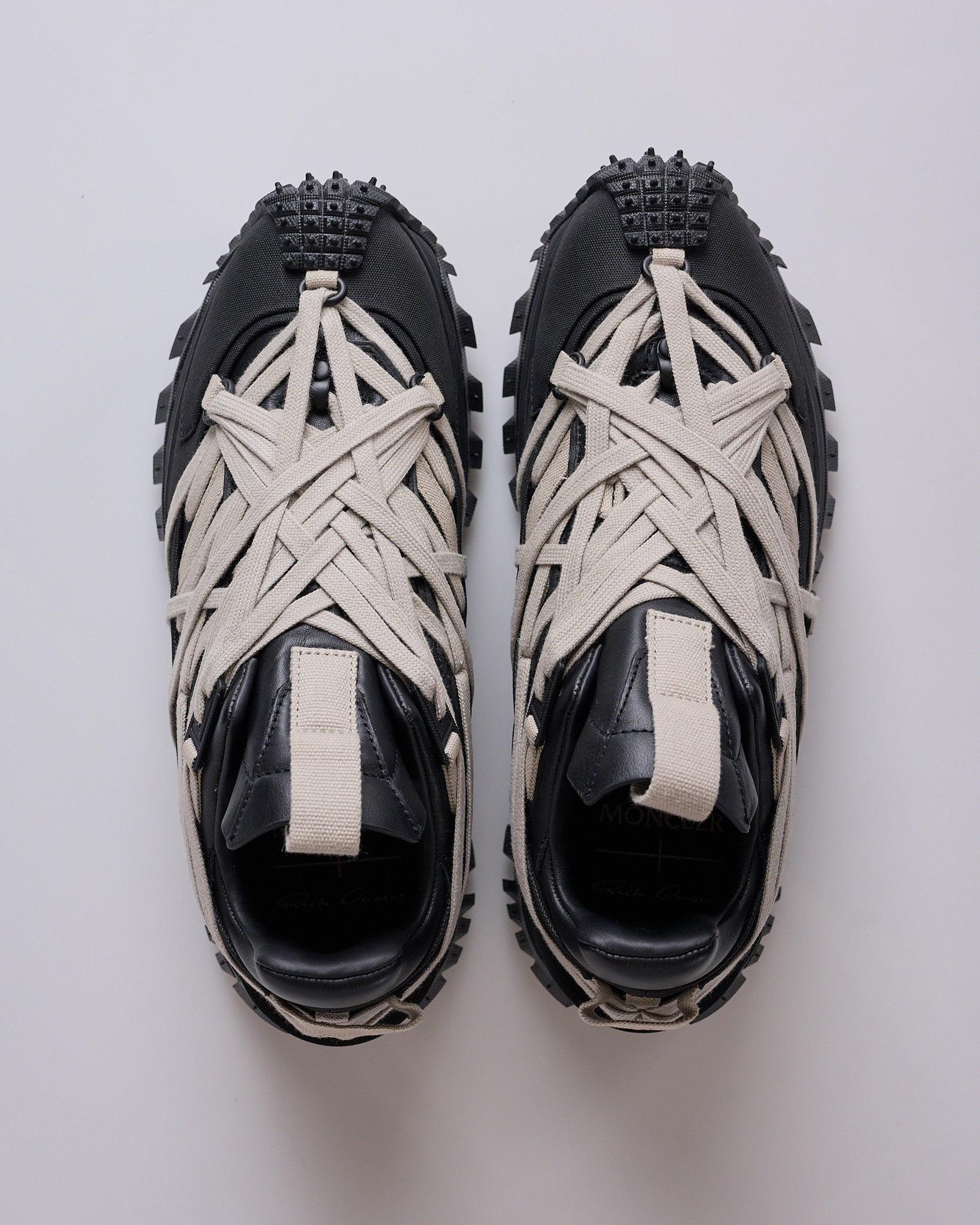 Rick Owens x Moncler Megalace Trailgrip Sneaker Black