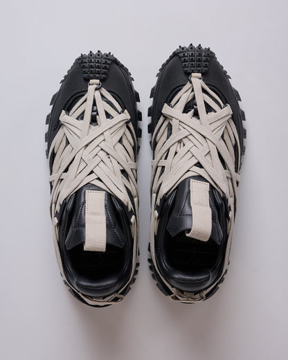 Rick Owens x Moncler Megalace Trailgrip Sneaker Black