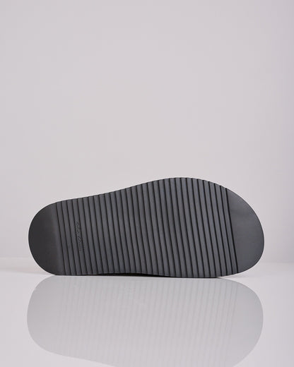 Rick Owens Padded Megalace Mule Black Pearl