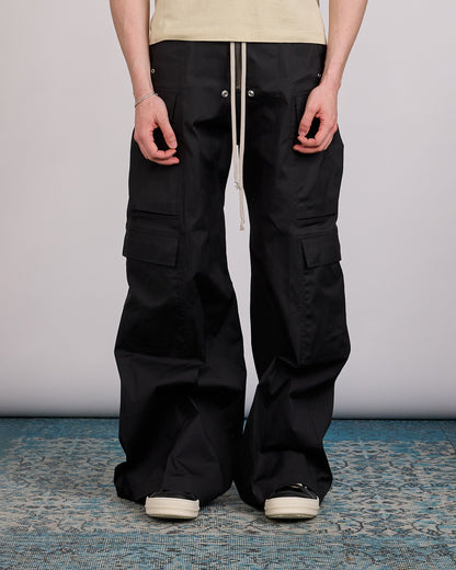 Rick Owens Runway Cargobelas Pant TE Black