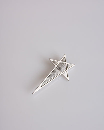 Rick Owens Runway Pentagram Lapel Pin Palladio