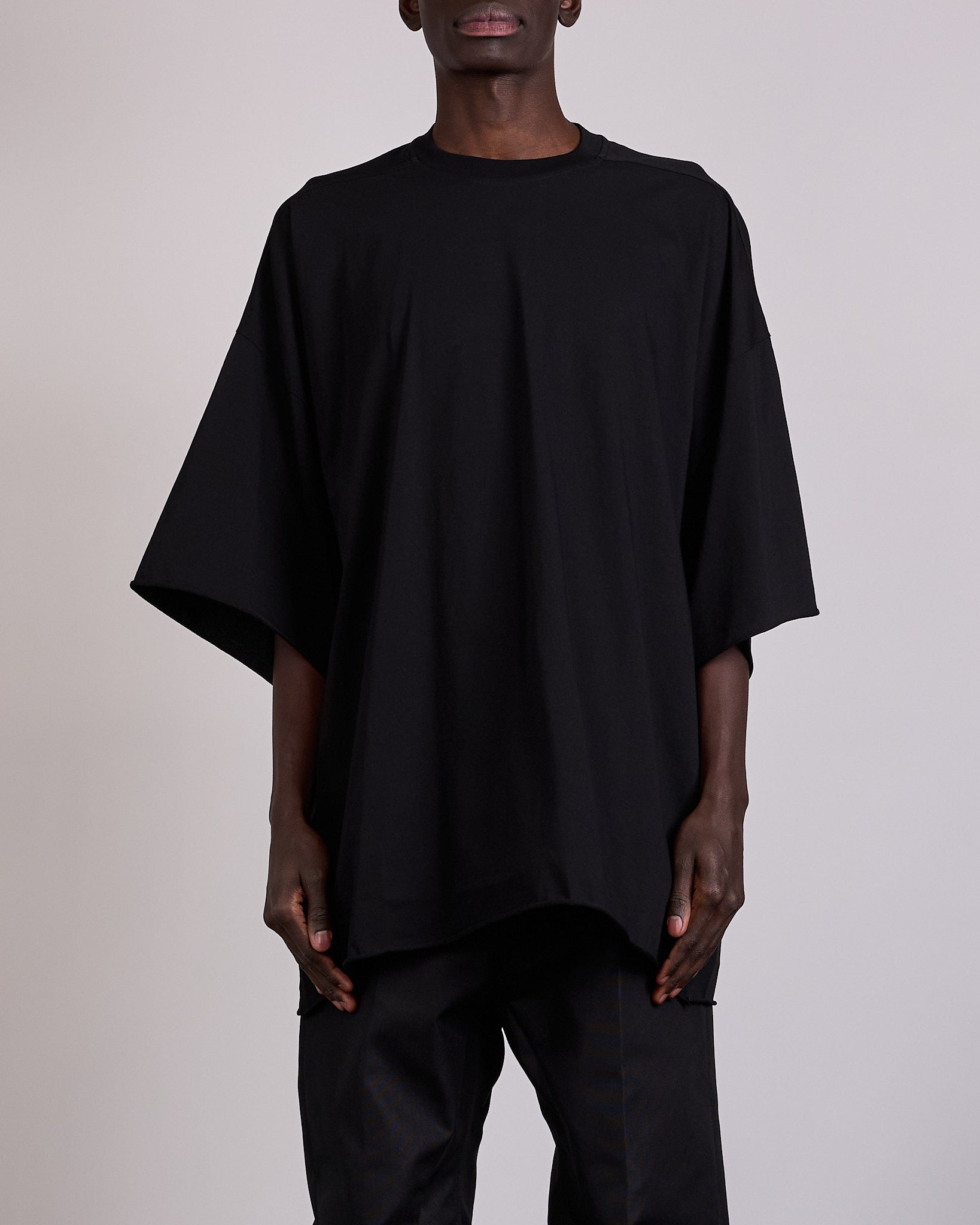 Rick Owens Tommy T-Shirt JA Classic Jersey Black