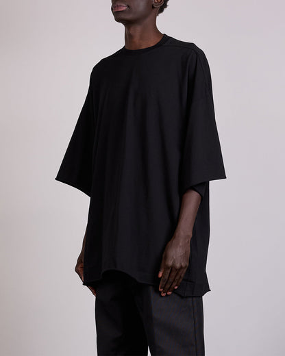 Rick Owens Tommy T-Shirt JA Classic Jersey Black