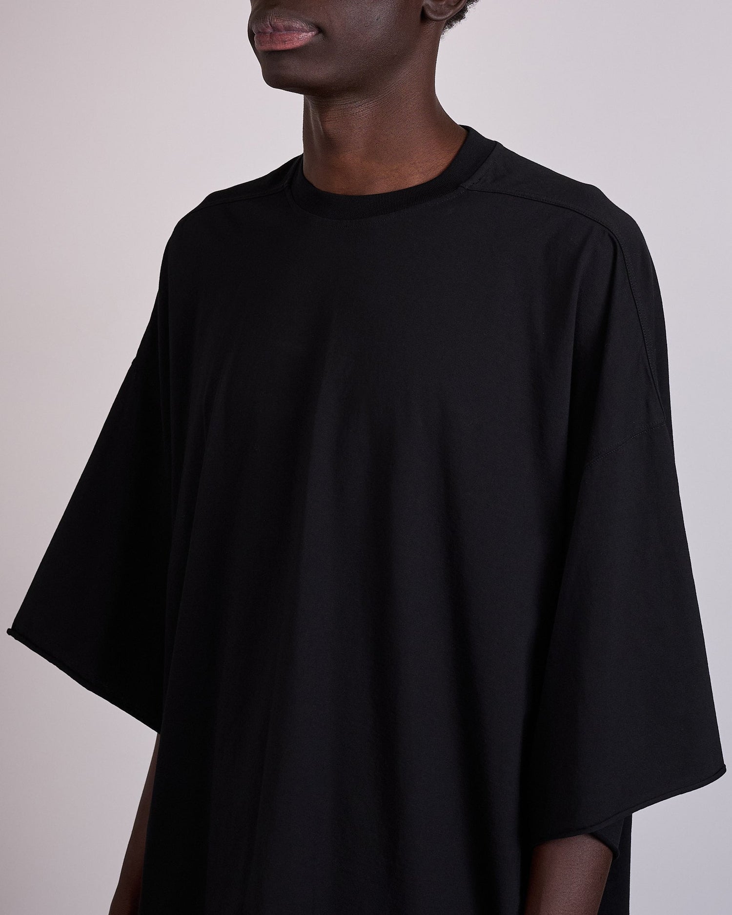 Rick Owens Tommy T-Shirt JA Classic Jersey Black