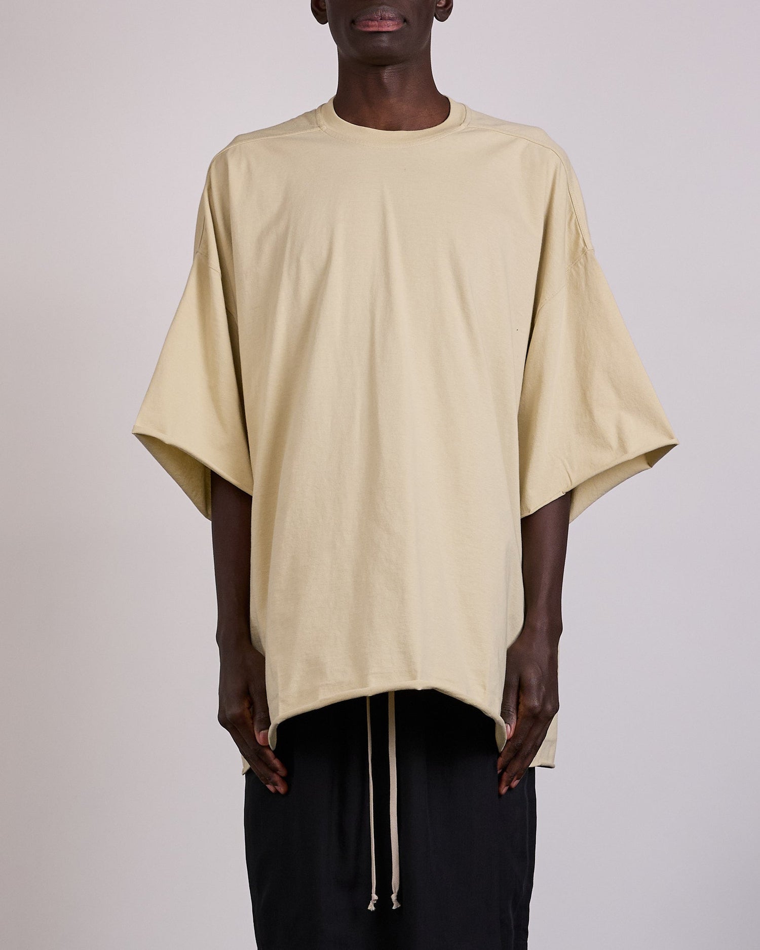 Rick Owens Tommy T-Shirt JA Classic Jersey Sand