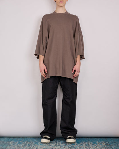 Rick Owens Tommy T-Shirt Nep Terry Jersey Dust