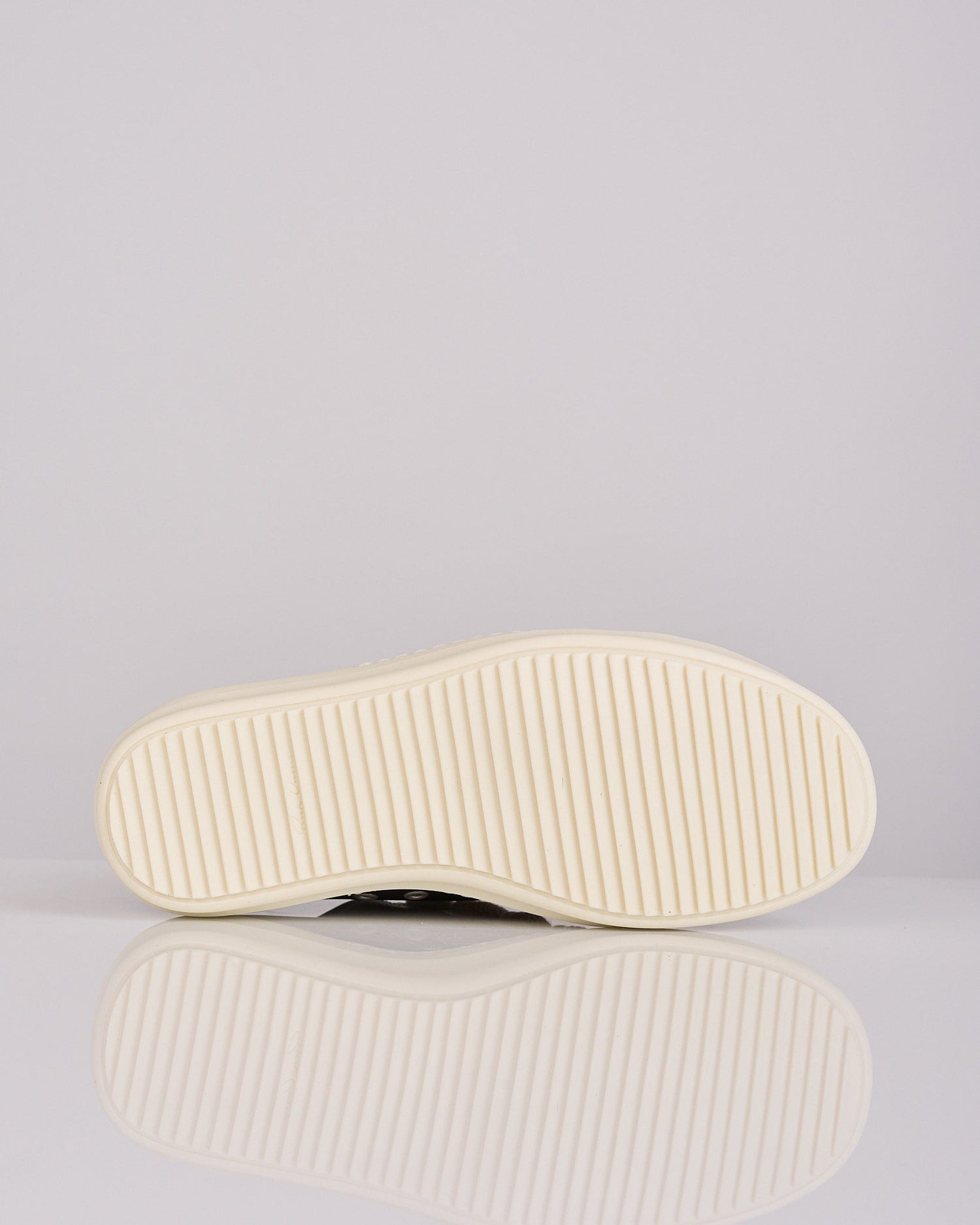 Rick Owens Tower Jumbolace Low Full Grain Sneaker Black Milk