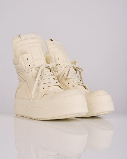 Rick Owens Tower Mega Bumper Geobasket All Milk