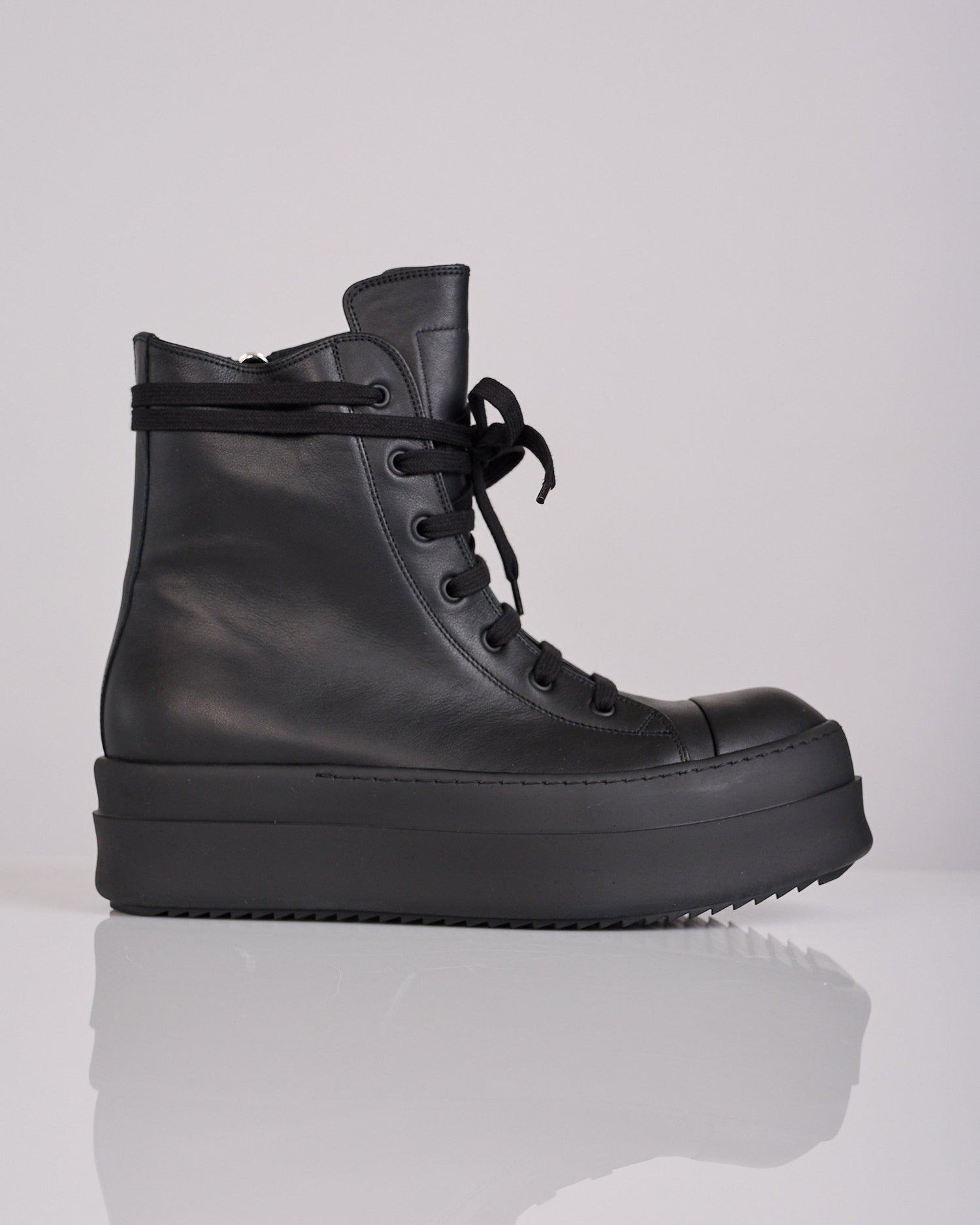 Rick Owens Tower Mega Bumper Sneakers All Black